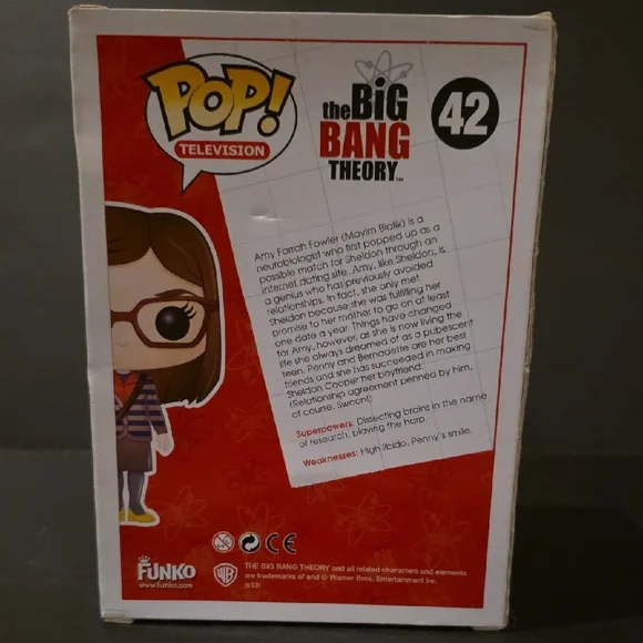 Funko Pop! Television Amy Farrah Fowler - Big Bang Theory - Picture 5 of 7